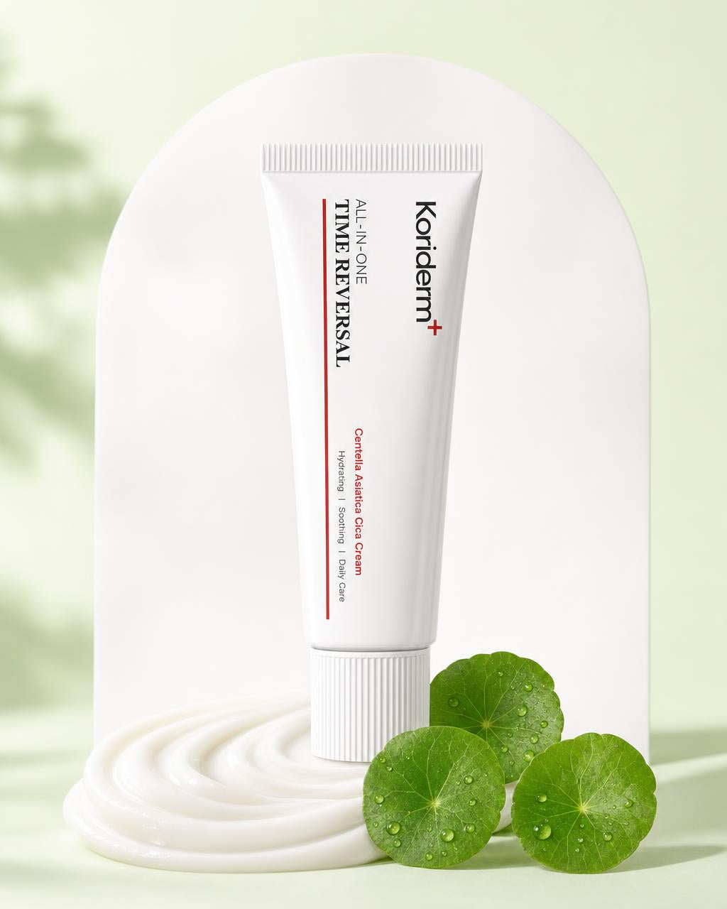 Koriderm Time Reverse Cica Cream con hojas de Centella asiática