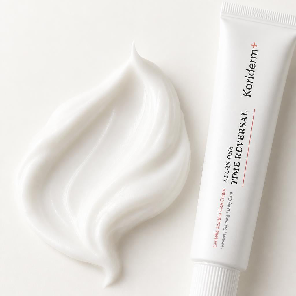 Textura cremosa de Koriderm Time Reverse Cica Cream